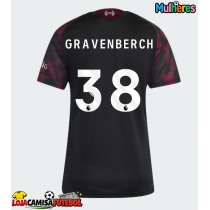 Camisa de Futebol Liverpool Ryan Gravenberch #38 Equipamento Alternativo Mulheres 2026-27 Manga Curta
